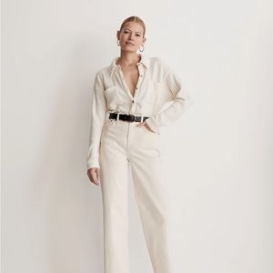 Madewell Waffle Knit Shirt-Jacket XXS